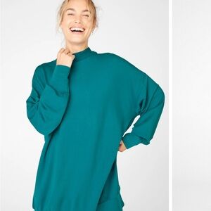 Teal Oversized Women's Top fabletics